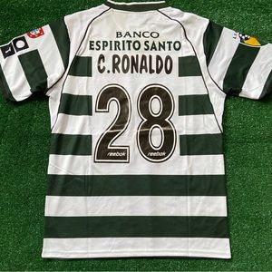 COPY - Real Sporting Lisbon Ronaldo jersey from 2003